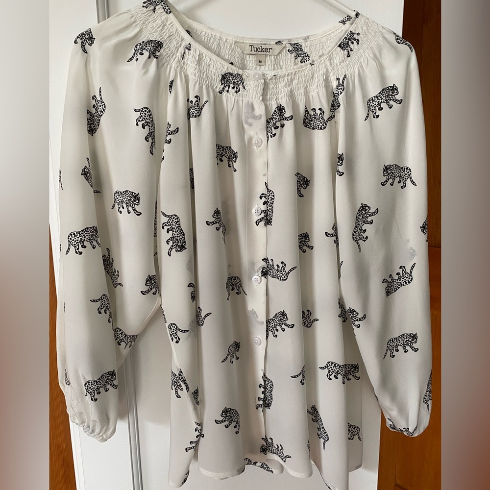 Tucker The Classic silk blouse